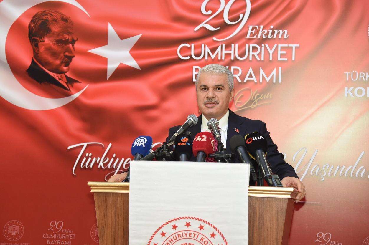 Konya'da Cumhuriyet'in 103. yılı coşkuyla kutlandı 13